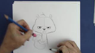 How to Draw A Cartoon Animal Step by Step