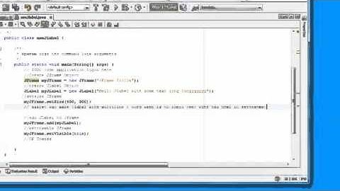 How to set Jlabel word wrap in java swing programing for beginners