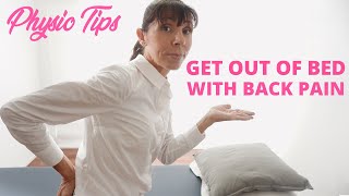 How to Get Out of Bed with Lower Back Pain (Less Pain & Faster Healing)