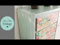 How to Decoupage | Farmhouse Napkin Dresser