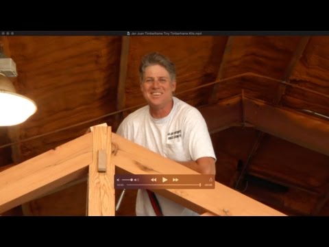 Tiny Timberframe Kits From San Juan Timberwrights