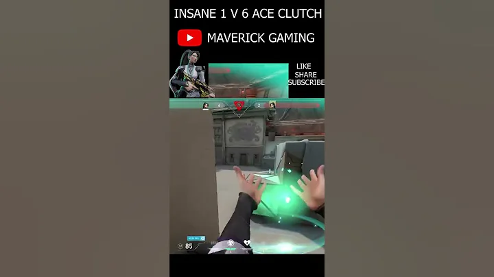 INSANE 1v6 ACE CLUTCH✨ | Valorant #shorts