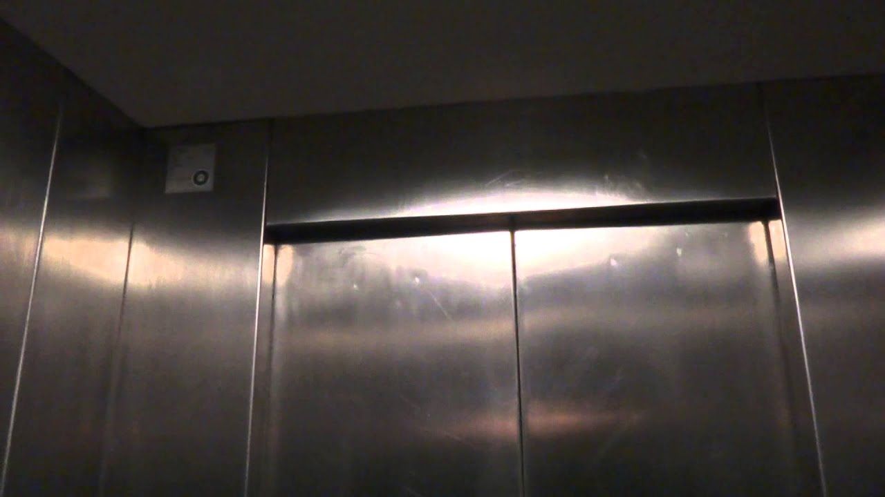 old and crappy Thyssen Incline elevator @ Östermalmstorg Subway Station, Stockholm, Sweden.