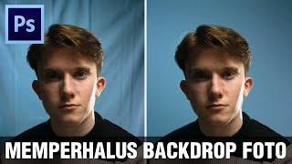 CARA MEMPERHALUS BACKDROP FOTO YANG KUSUT DI PHOTOSHOP screenshot 5