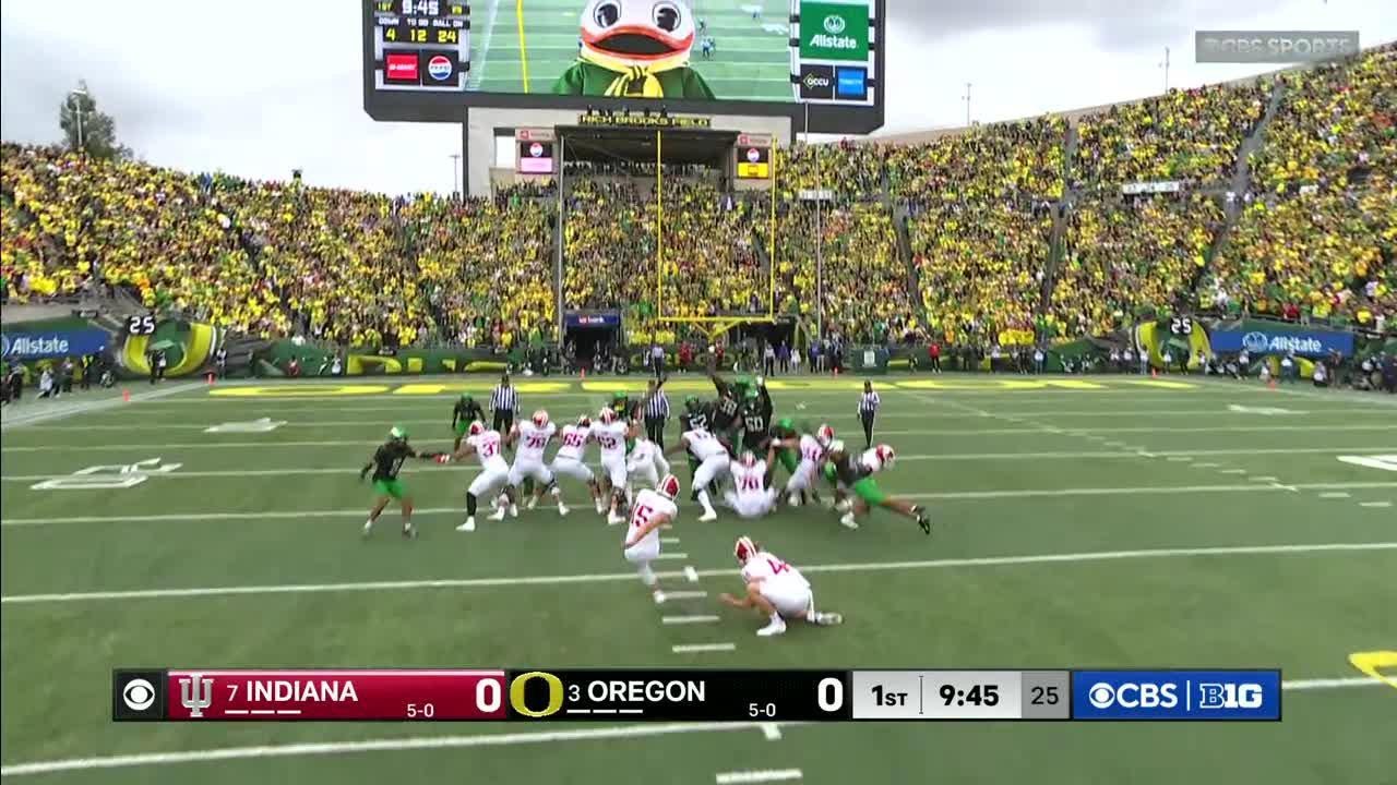Indiana Gets on the Board First vs. Oregon | Indiana Football