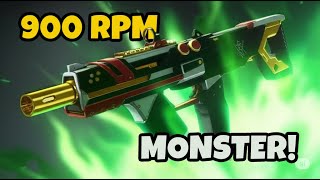 BROKEN QUĀ NILUS II! 900 RPM + INFINITE AMMO LOOP! DESTROYS EVERYTHING! #d2
