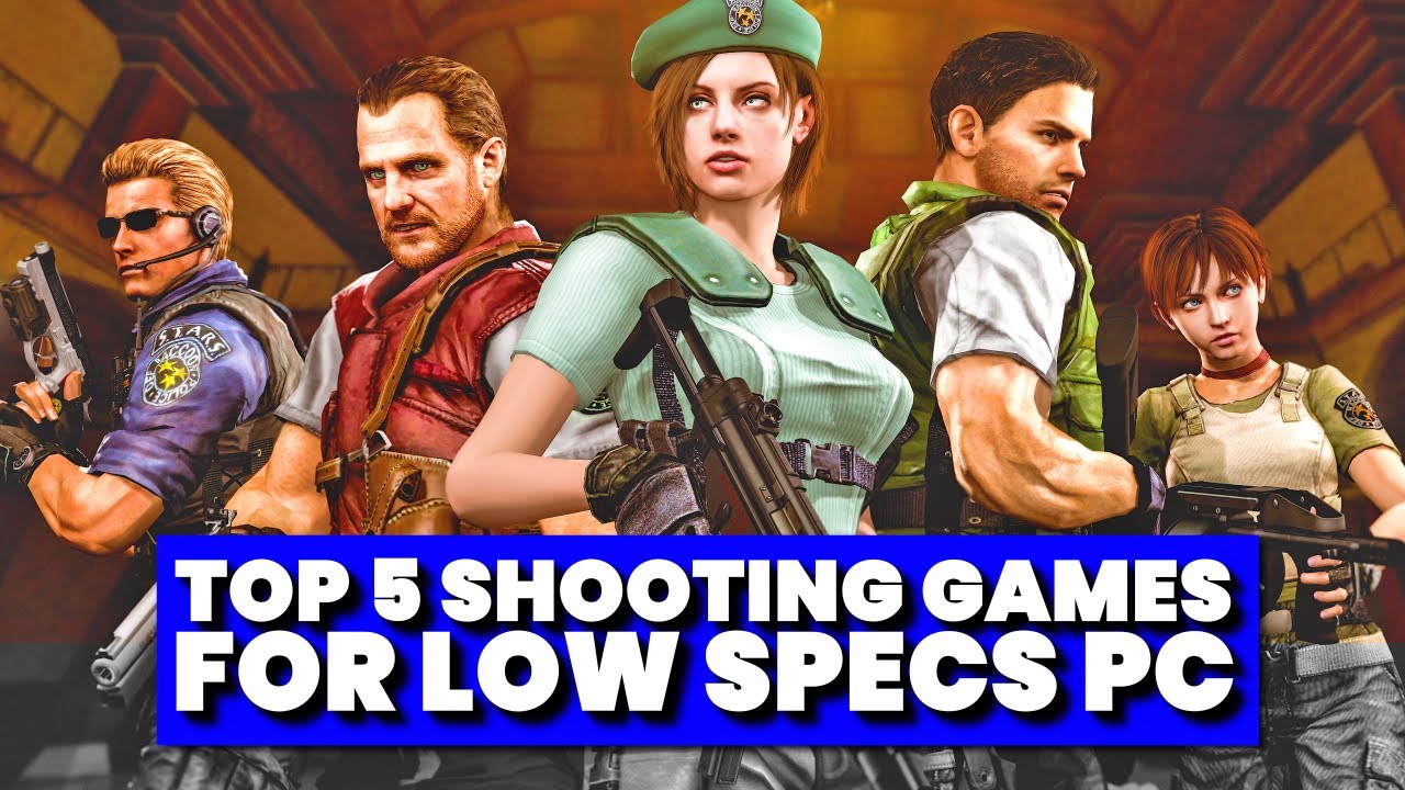 Top 5 Shooting Games for Low Specs PC (Intel HD Graphics)