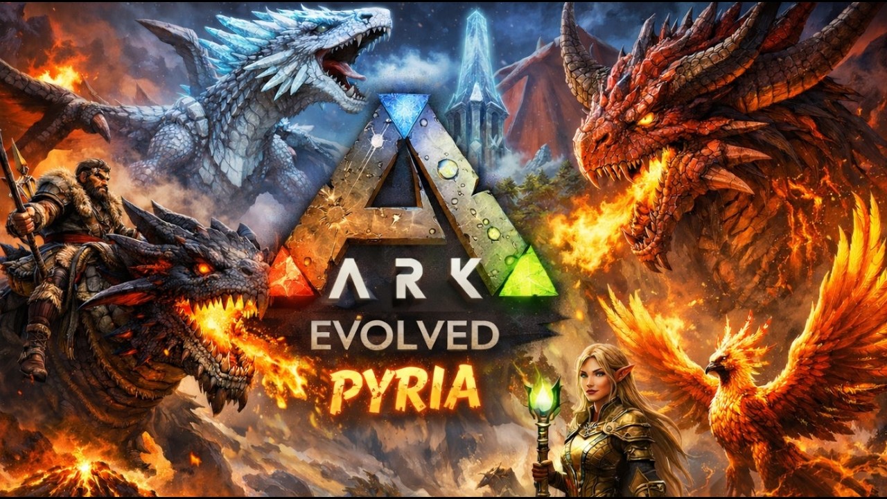 ARK: PYRIA | Мир магии и мифических тварей! 🐉