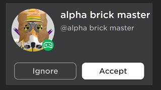 Who is alpha brick master? (Roblox)