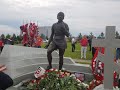 Открытие памятника Фёдору Черенкову на Троекуровском кладбище Москвы