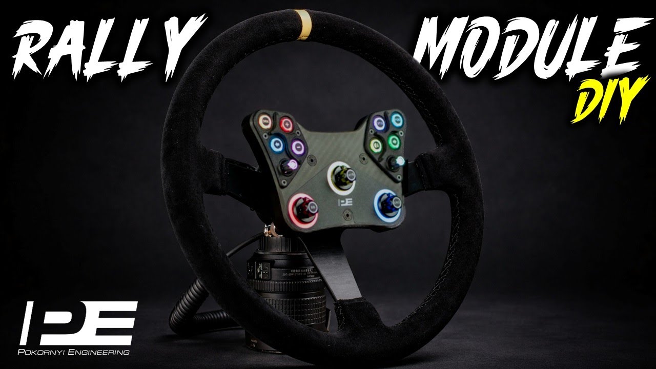 A MOD QUE FALTAVA no meu setup de RALLY! Button box para volante sim ...