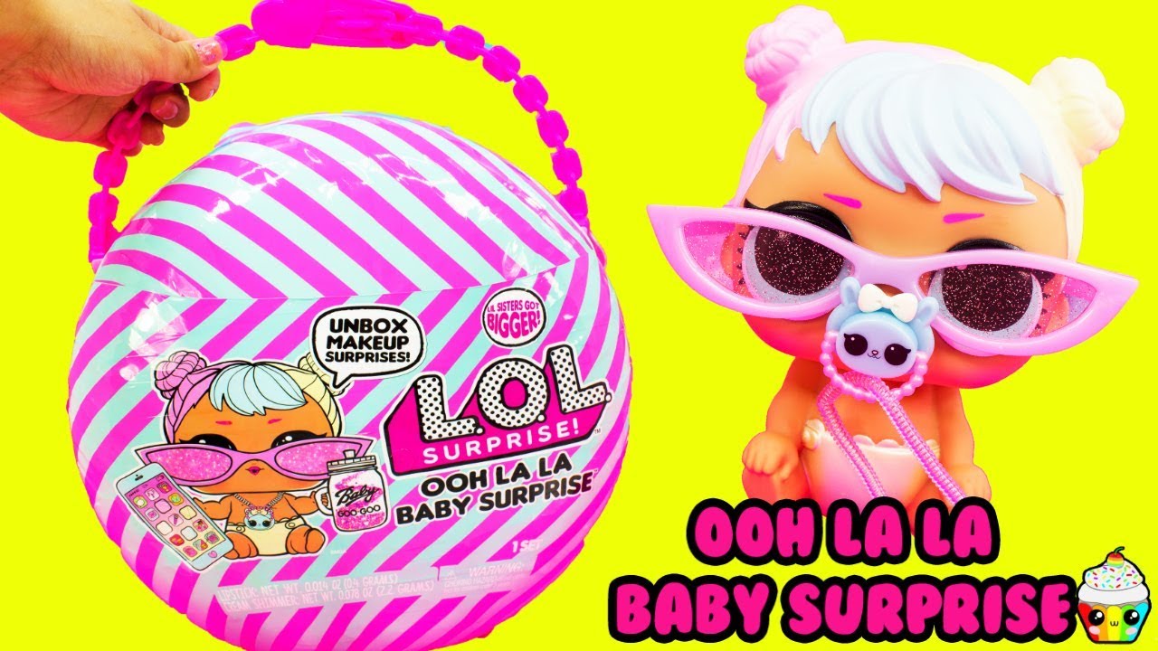 Poupée surprise LOL LIL SHAPES BABY 4 Lil Sister blind bag toy Color Changed