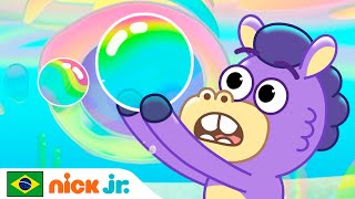 Baby Shark | Chucks encontra uma BOLHA DE ARCO-ÍRIS?! | Nick Jr. em Português screenshot 3