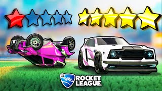 Freestyling with the WORST &amp; BEST Car in Rocket League