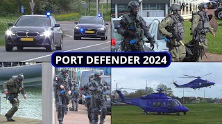 PORT DEFENDER 2024 | Dienst Speciale Interventies & NLMARSOF bij Anti-terreuroefening in haven R'dam