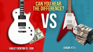 Harley Benton SC-1000 vs. Gibson &#39;67 Flying V