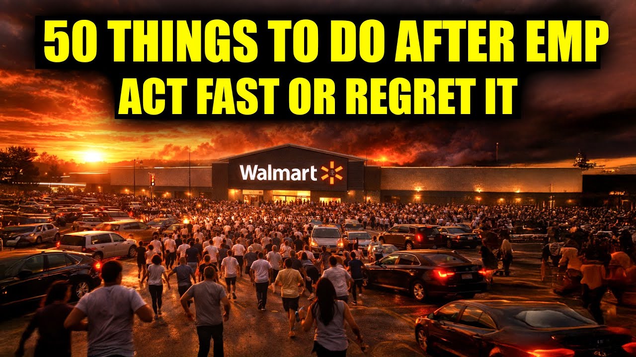 50 THINGS DO THIS IMMEDIATELY After An EMP (Write This Down) - YouTube