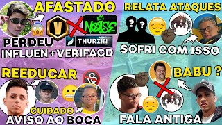 THUR AFASTADO da NOISE ! MORENO SOFRE ATKS ! HUDSON FALOU do MORENO ! NOBRU AVISA ao BOCA09 !