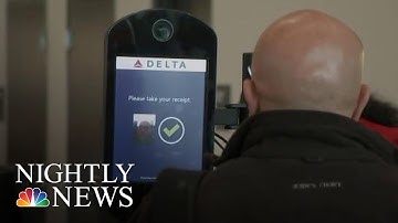The First Inside Look At Delta’s Biometric Screening Terminal At Atlanta Airport | NBC Nightly News