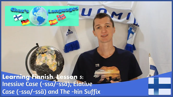 Learning Finnish, L5: Inessive Case, Elative Case and The -kin Suffix