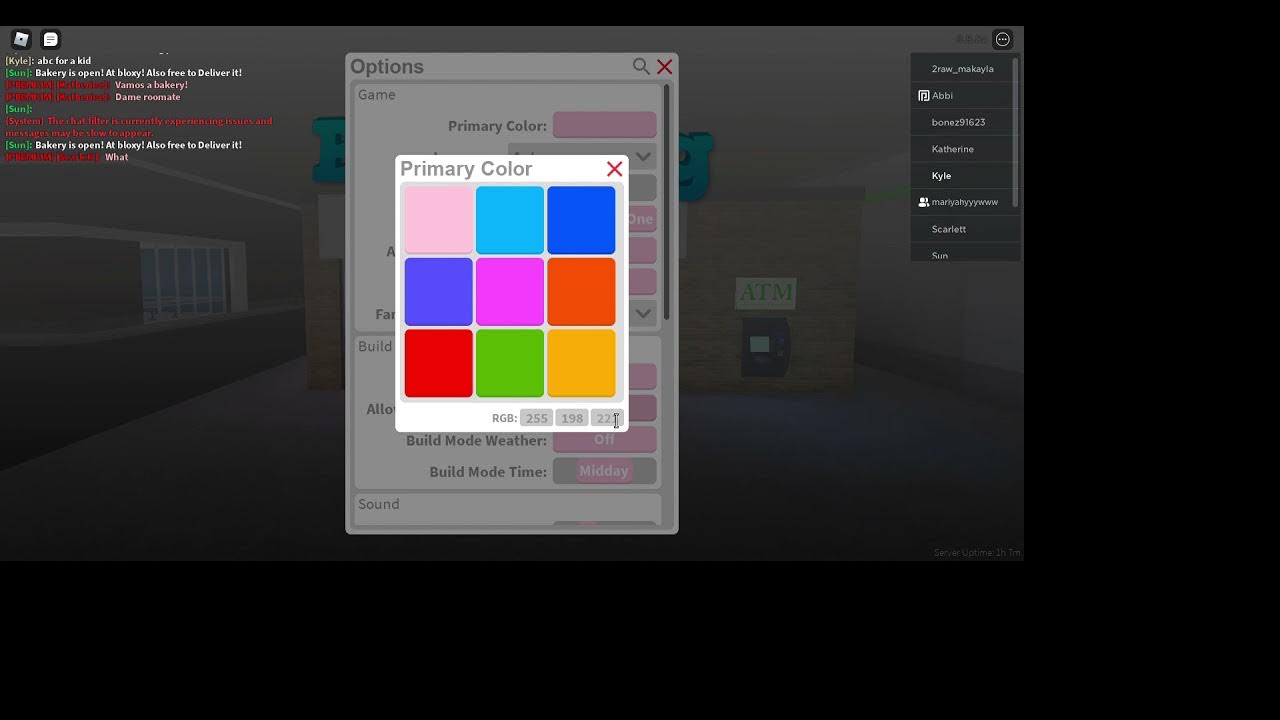 How to Get a Light Pink Buttons in Roblox Bloxburg YouTube