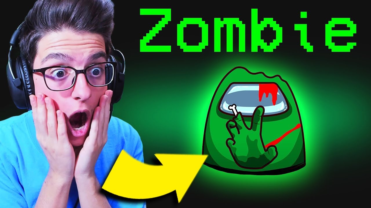 REAGIAMO AI VIDEO VIRALI SU AMONG US ZOMBIE MODE!!!