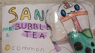 Sanrio Bubble Tea Blind Bag2 #asmr #papercraft#blindbag  #sanrio