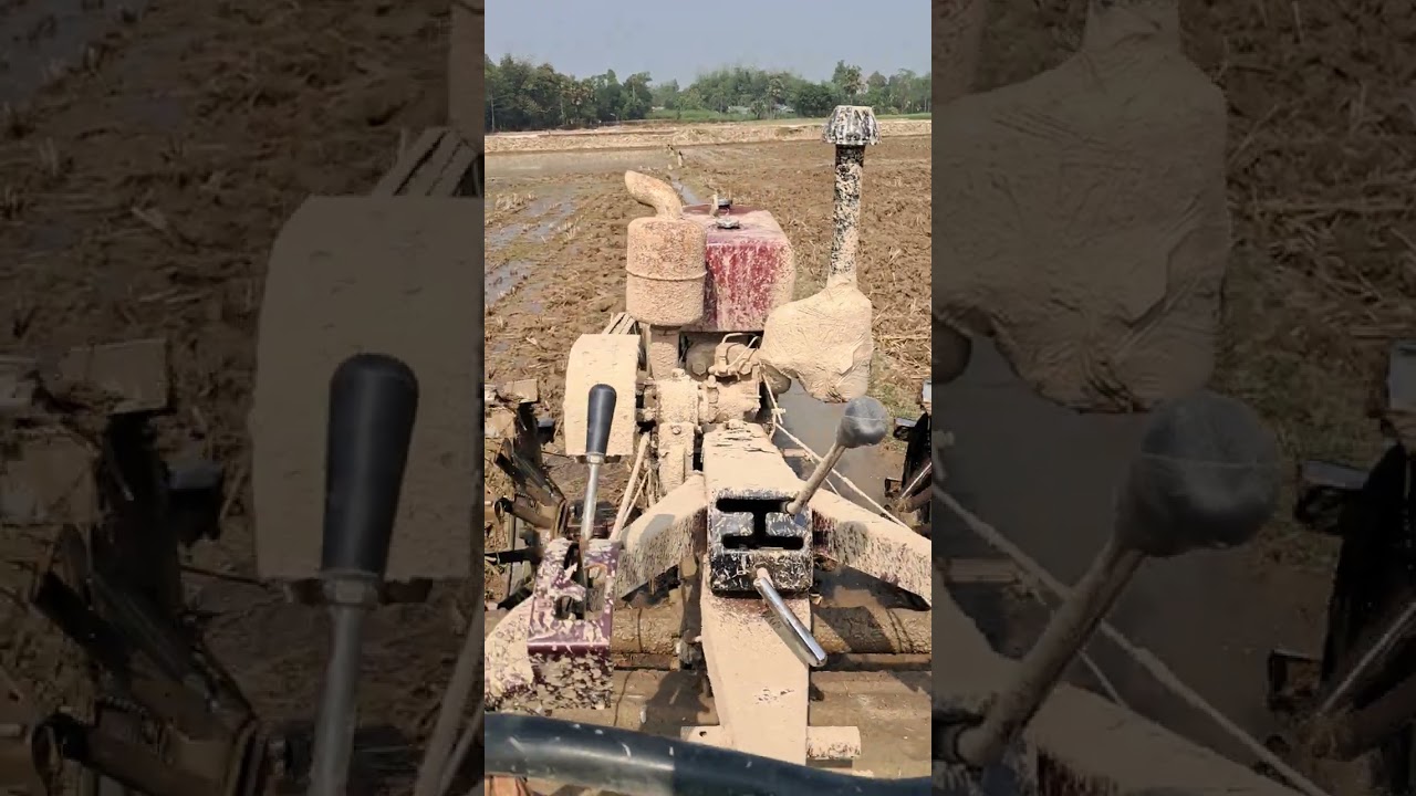 এসিআই লাল পাওয়ার টিলার।