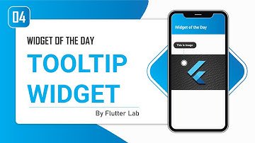 Tooltip Widget • Flutter Widget of the Day #04