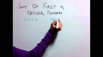 Trick 32 Sum of first n Natural Numbers