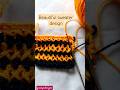 beautiful sweater design double colour for beginners homemade #ytshorts #guriyadesigns #sweater