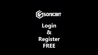 Login & Register in sonicbit screenshot 1