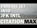Flying a Private Jet into New York's Busiest Airport JFK // Cessna Citation M2