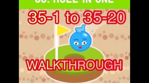 Dig This (Dig it) Chapter 35 Walkthrough Hole In One 35-1 to 35-20 Solution