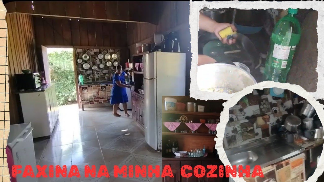 ☺️Faxina completa na minha cozinha.