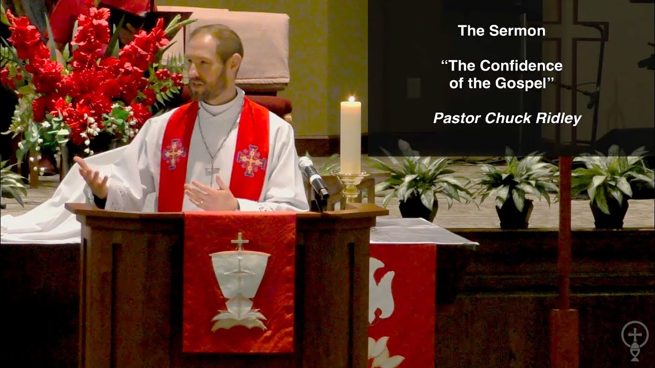 10/26/2025 - Pastor Ridley gives a message called, “The Confidence of ...