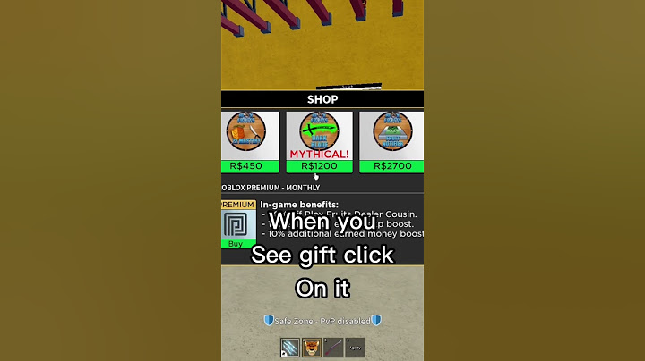 How to Store Permanent Fruits in Blox Fruits Update 17 - [Roblox]