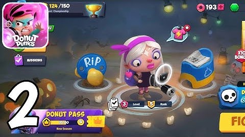 Donut Punks - Gameplay Walkthrough Part 2 - Dizlike (iOs/Android)