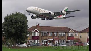 Plane Spotting London Heathrow!  Arrivals at Myrtle Avenue Heathrow* RW27L London Heathrow Live