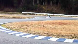 20120122鈴鹿モータースポーツ友の会佐伯新選手のデモ走行のライン