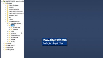 Sql Database- table -identity-primarykey انشاء قاعدة البيانات واول جدول