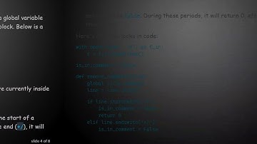 How to Ignore Multiline Comments When Reading Files in Python