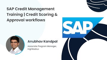 SAP Credit Management Training On Credit Scoring and Approval Workflows | Highako Academy