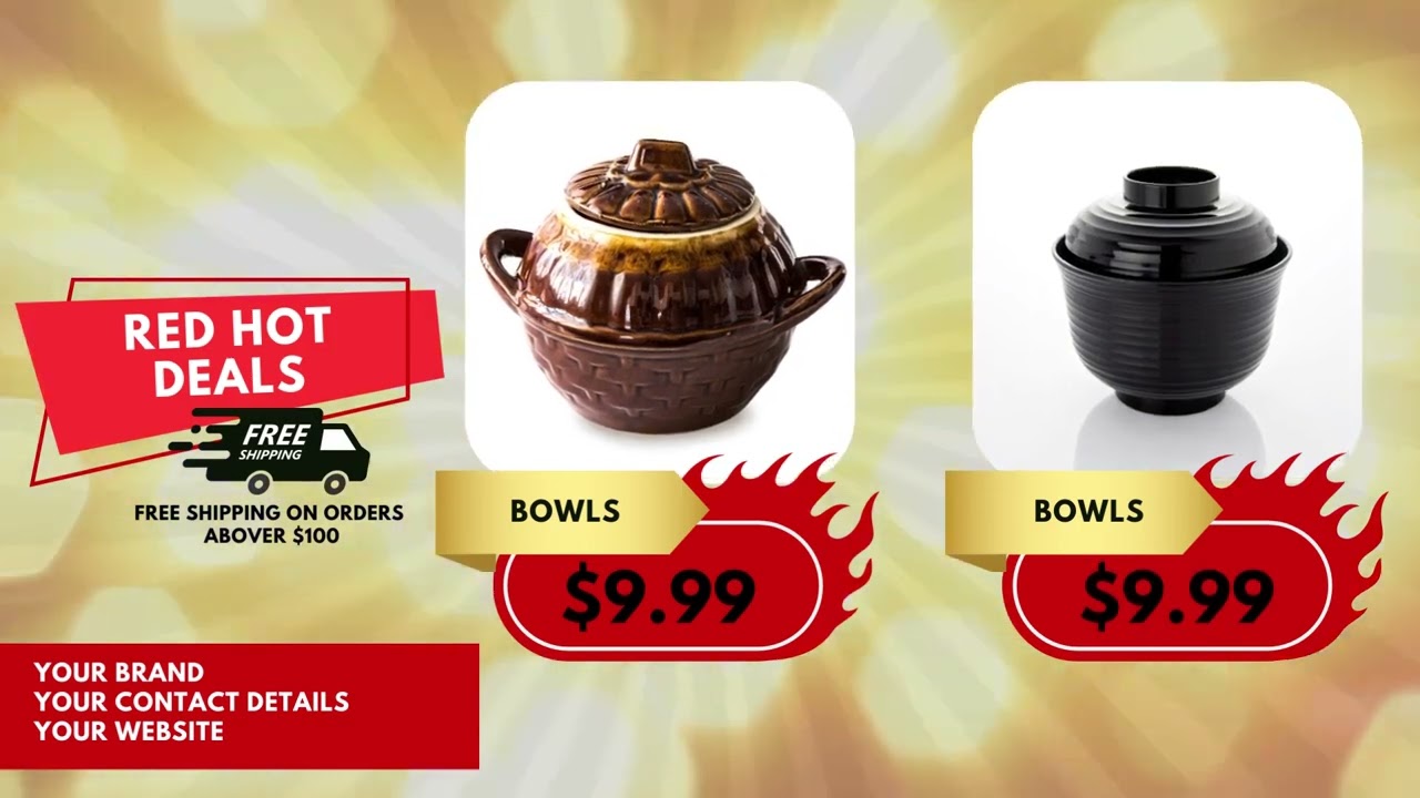 Video Product Advert Sample