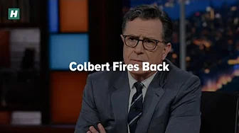 Stephen Colbert Fires Back