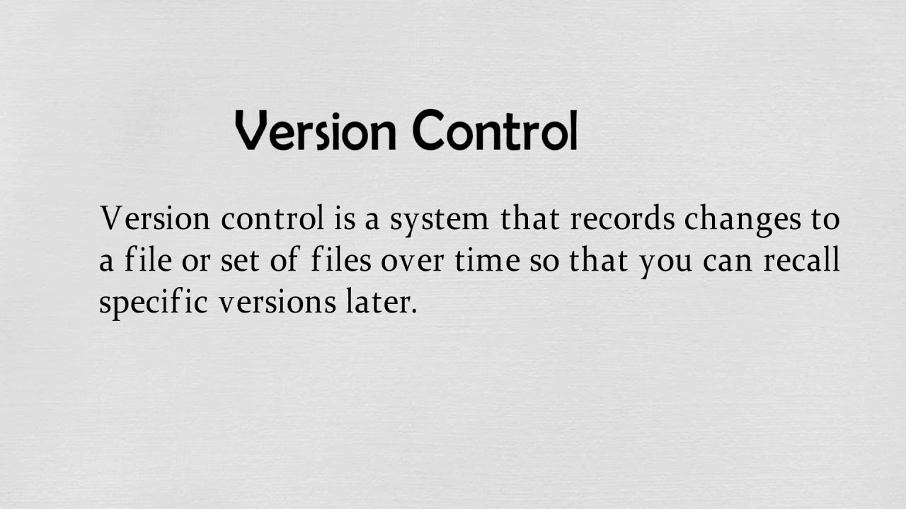 Version Control in GitHub | Part 2 - YouTube