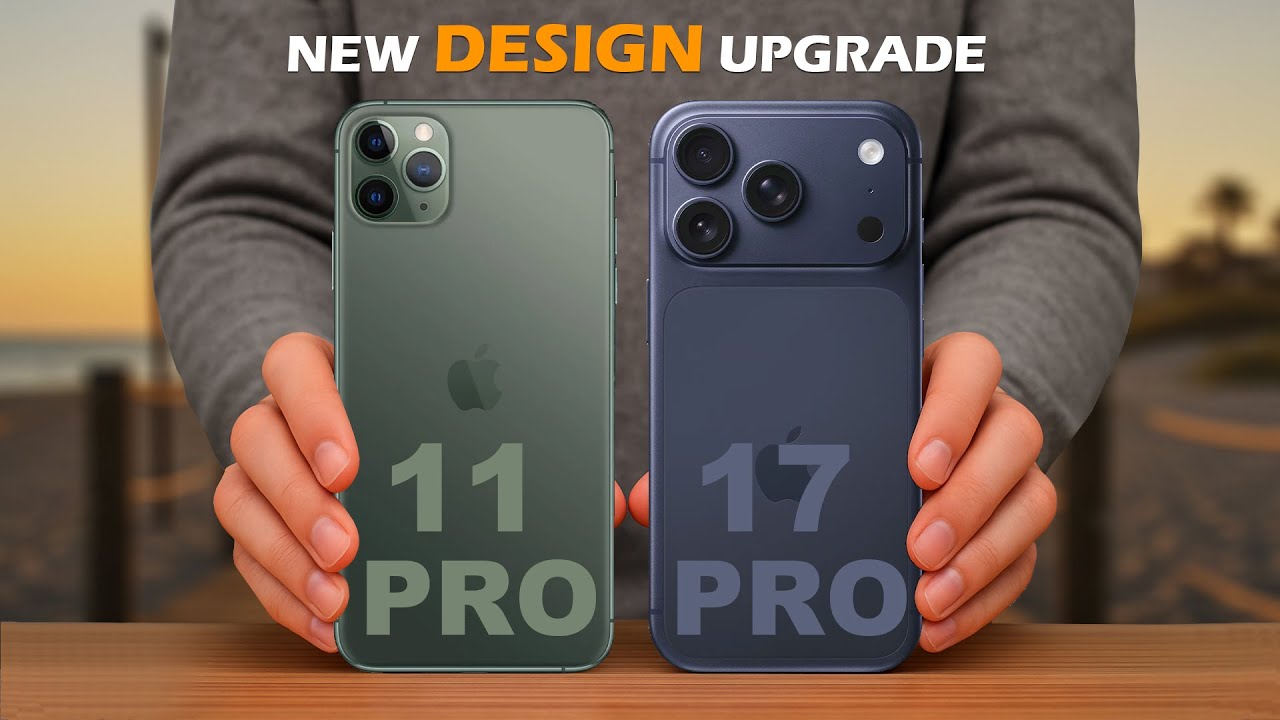 iPhone 11 Pro vs iPhone 17 Pro: From 2019 to 2025 Evolution - YouTube