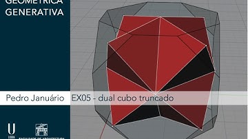 EX05 Dual de um Cubo Truncado a um terço da aresta