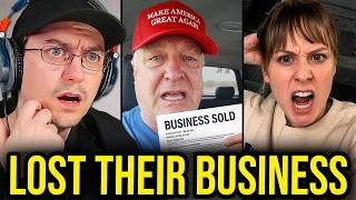 MAGA Trump Supporters REGRET Their Vote After LOSING Their Businesses