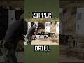 The Special Forces Zipper Drill #shorts #military #specialforces #tips